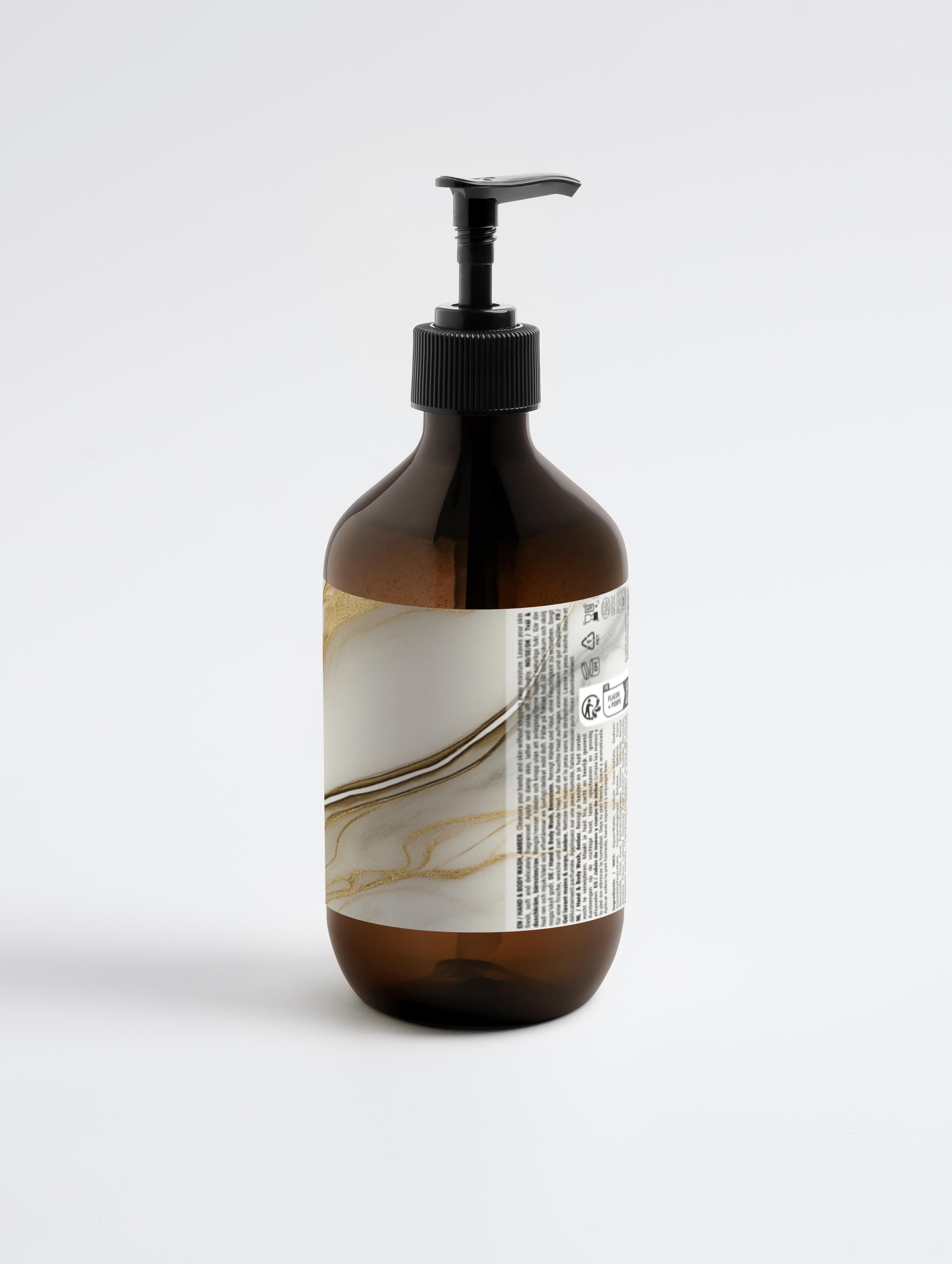 Hand & Body Wash, Patchouli & Amber Vanilla