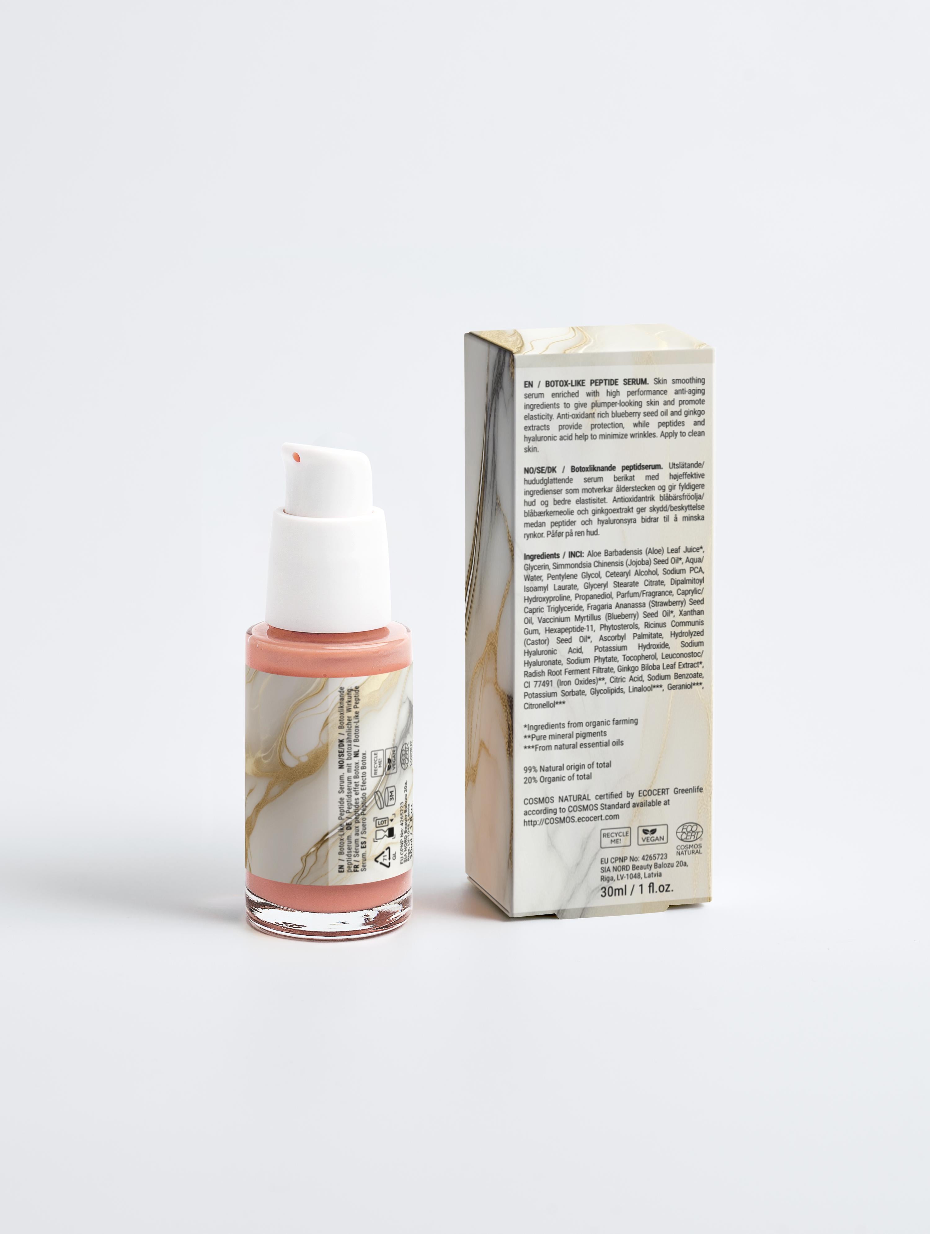 Peptidserum mit Botoxähnlicher Wirkung